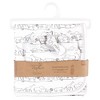 Touched by Nature Unisex Baby Organic Cotton Swaddle Blanket and Cap, Safari, 0-6 Months - 2 of 4