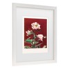 Trademark Fine Art - Pictufy  HAbrdaceous Peony no2 Matted Framed Art - 3 of 4