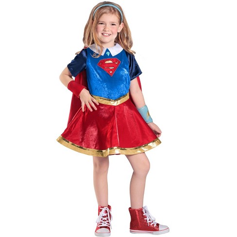 Dc Super Hero Girls Premium Supergirl Child Costume, Small (6) : Target