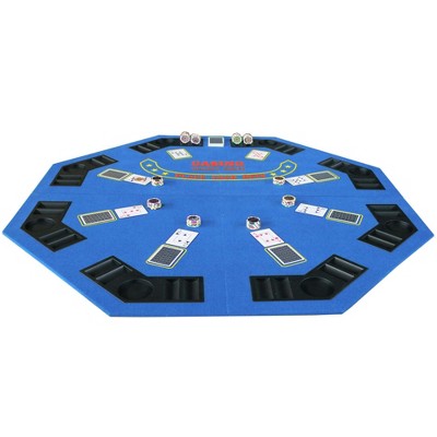 YLIEHS 96-Inch Oval Poker Table For Texas Holdem Casino