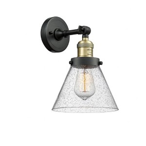 Cone - 1 Light Wall Sconce In Industrial Style-10.5 Inches Tall and 8 Inches Wide - 1 of 1