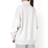 Womens Turtleneck Sweater Long Sleeve Loose Fit Sweater Drop Shoulder Oversized Sweater Cozy Knitwear Womens Jumper Winter Tops - 2 of 4