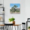 24" x 24" Joshua Tree Light by Studio Arts Canvas Art Print - Masterpiece Art Gallery: Unframed Modern Landscape Canvas, Earth Tones - 2 of 4