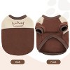 Dog Pink Sweaters for Dogs, Warm Dog Cat Sweatshirts Female, Pet Outfits, Cold Weather Coat Pet Clothes for Dogs Cats - 3 of 4