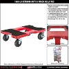 SNAP-LOC 1,600 lb Extreme-Duty E-Track Dolly Red - 2 of 4