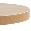 vidaXL Bistro Table Light Brown 19.7 in. MDF - 4 of 4