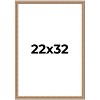 PosterPalooza | Deco Brown Picture Frame - UV Acrylic, Foam Board Backing, Hanging Hardware - 2 of 4