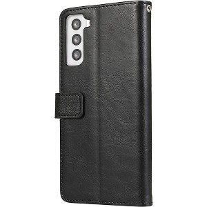 SAHARA - Indy Series Genuine Leather Wallet Case for Samsung Galaxy S23+ - 1 of 4
