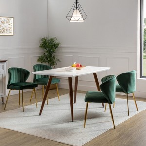 Olinto Living Room Bedroom Study Side Chair Set of 4  | KARAT HOME - 1 of 4