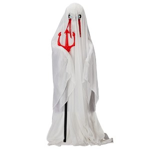 NAYSAYE Party Decoration and Accessories 4.3ft Standing Ghost Figure for Halloween Parties and Home Display, Multicolor, 25"*25"*51.6" - 1 of 4