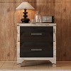 Okak Elegant High Gloss 6-Drawer Bedroom Dressers with Metal Handle, Mirrored Storage Cabinet,Chest of Drawers for Living Room,Entryway - 2 of 4