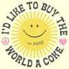 Men's Coca Cola Unity Sunshine Logo T-Shirt - 2 of 4