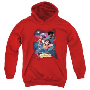 Boys’ Steven Universe Group Shot Hooded Sweatshirt - 1 of 4