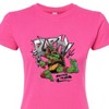 Women's - Teenage Mutant Ninja Turtles - Raphael Going In Loud Fitted Graphic T-Shirt - 2 of 3