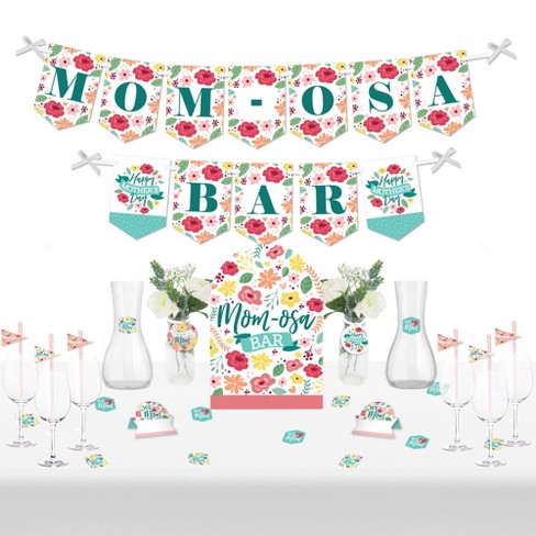 Happy Galentine's Day - DIY Valentine's Day Party Mimosa Bar Signs - Drink  Bar Decorations Kit - 50 Pieces