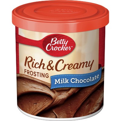 Betty Crocker Rich and Creamy Milk Chocolate Frosting - 16oz
