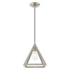 Livex Lighting Pinnacle 1 - Light Pendant in  Brushed Nickel - 3 of 4