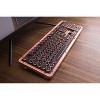 Azio Retro Classic Bluetooth®/USB Hybrid Computer Keyboard for Mac® and PC, Backlit - 4 of 4