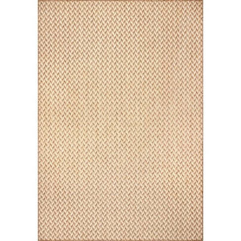 Camryn Abstract Herringbone Indoor and Outdoor Rug - nuLOOM - image 1 of 4