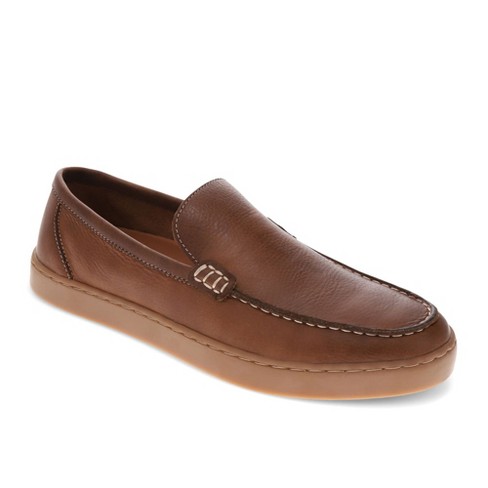 Tan Brown Loafers For Men In Genuine Leather