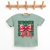 The Juniper Shop Coquette Watermelon Bow Summer Chart Youth Short Sleeve Tee - 2 of 4
