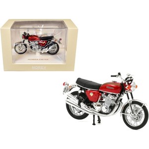 Honda CB750 Motorcycle Red Metallic 1/18 Diecast Model by Norev