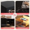 Bestier 70 Inch TV Stand with LED Lights for 75/80/85 Inch TV - 2 of 4