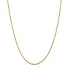 Black Bow Jewelry 2.25mm, 14k Yellow Gold, D/C Quadruple Rope Chain Necklace - 3 of 4