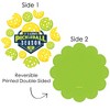 Big Dot of Happiness Let's Rally - Pickleball - Birthday or Retirement Party Round Table Decorations - Paper Chargers - Place Setting For 12 - 3 of 4