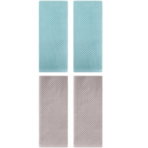 REGALWOVEN Solid Waffle Cotton Bathroom Hand Towels 4 Pack - 1 of 4