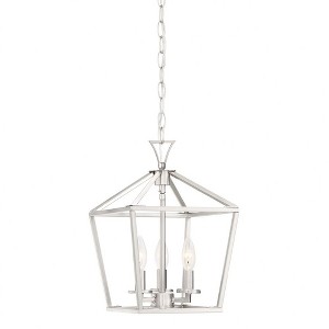 Savoy House Townsend 3 - Light Chandelier in  Satin Nickel - 1 of 4
