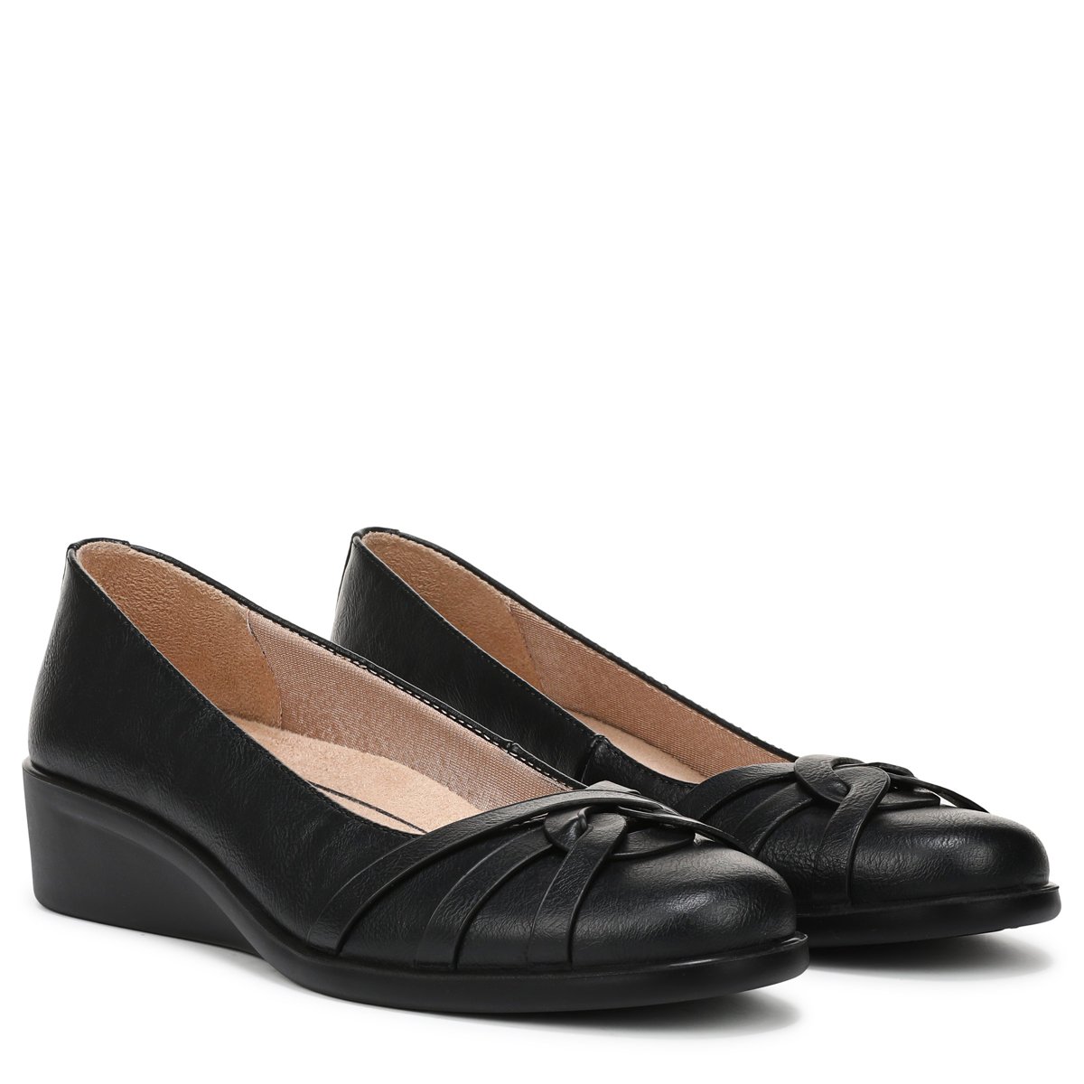 Обувь LifeStride Women's Jorie Ballet Flat Black 6 M — фото 2