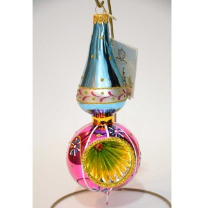 Huras Family 8.0 Inch Merry & Bright Cosmic Delight Christmas Tree