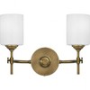 Quoizel Lighting Aria 2 - Light Vanity in  Weathered Brass - 2 of 4