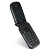 Nakedcellphone Case for Kyocera Cadence 4G LTE Flip Phone (S2720) - Vegan Leather with Belt Clip - Black - 4 of 4