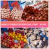 Unique Bargains Seafood Vegetable Grocery Shopping Stretchable Reusable Mesh Produce Bags 100 Pcs - 3 of 4