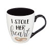 Evergreen Beautiful Wedding Ceramic Cup Gift Set - 6 x 4 x 5 Inches Homegoods and Accessories for Every Space - 3 of 4