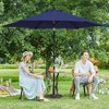 Yaheetech 9FT Patio Umbrella Market Umbrella with Button Tilt and Crank - 2 of 4