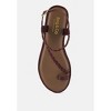 Stallone Black Braided Flat Sandals - 4 of 4