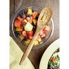 RSVP International Olive Wood Slotted Spoon, 12" | Rustic, Natural Authentic Italian Olive Wood - 2 of 4