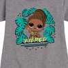 - LOL Surprise! - Fierce Doll Graphic Short Sleeve Fleece Dress - 2 of 4