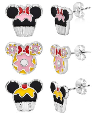 Enamel Sugarfix by Baublebar Disney Minnie & Mickey Mouse Earrings