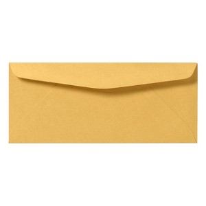 LUX Self Seal #11 Business Envelope 4 1/2" x 10 3/8" Brown Kraft 500/Pack (66464-500) - 1 of 1