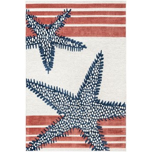 Unique Loom    Belize Outdoor Placencia Area Rug - 1 of 4