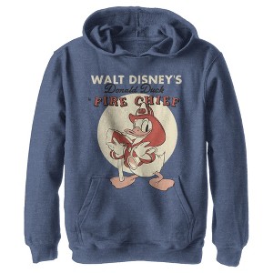 Boy's Disney Fire Chief Donald Pull Over Hoodie - 1 of 4