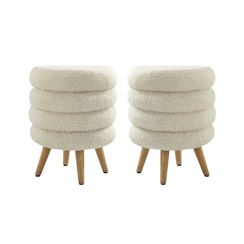 Set of 2 Hector 15.7" Wide Ottoman | ARTFUL LIVING DESIGN, 1 of 11