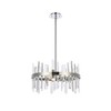 Elegant Lighting Serena 10 - Light Pendant in  Chrome - image 2 of 4