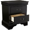 NicBex 15 inch Wide Nightstand with 2 Drawers,Modern Side Table with Hanging Pull,Bedside Table for Bedroom,Living Room - 4 of 4