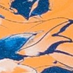 tangerine floral