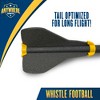Anywhere Sports Whistle Football, 12" Soft Foam Ball for Kids 5+ - 3 of 4